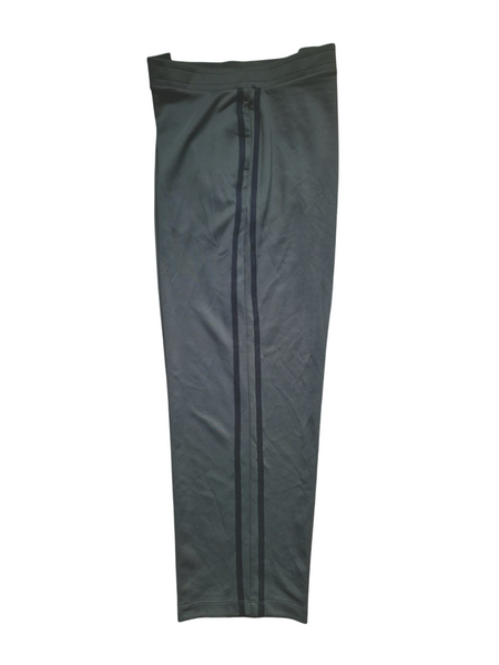 Next Green Side Black Stripe Womens Trousers