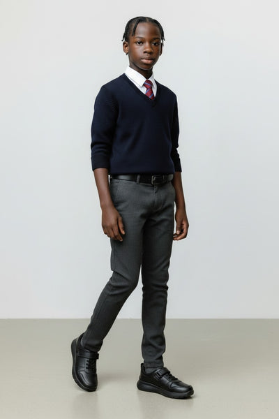 Next Black Boys School Shoes