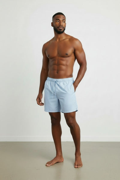 Primark Light Blue Mens Swim Shorts