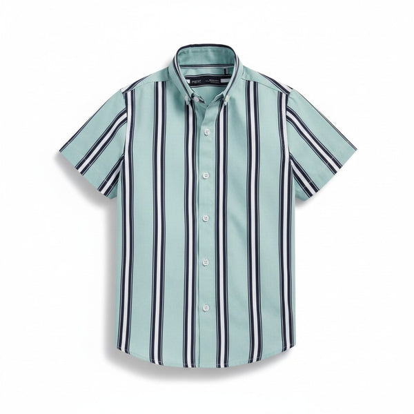 Next Blue Striped Older Boys Shirt