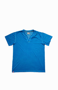 Joe Browns Hawaii China Blue V-Neck Mens T-Shirt