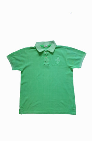 Forever Saints Green Muscle Fit Mens Polo Shirt