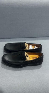 Clarks Black Mens Loafers Drivers Shoes