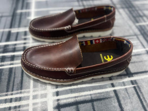 Bermuda Brown Slip on Mens Loafers