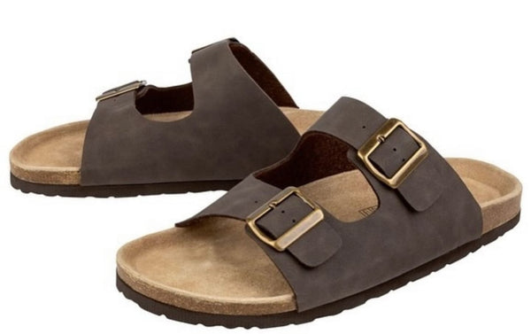 Livergy Natural Walk Brown Mens Sandals
