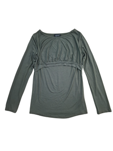 Top Shop Olive Green Womens Top