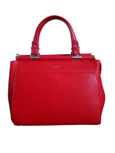 David Jones Paris Red Womens Tote Bag