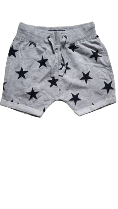 Next Grey Star Design Baby Boys Shorts