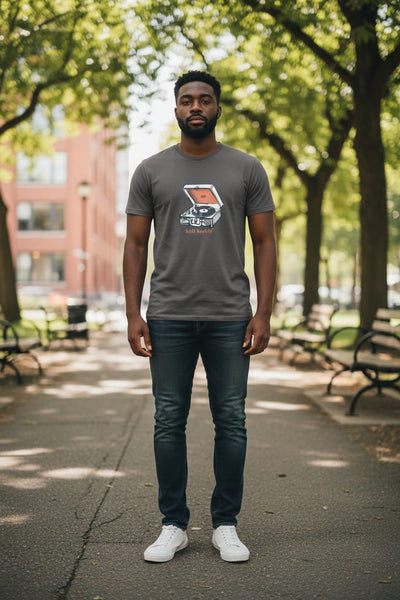 Cotton Traders Dark Grey Mens T-Shirt