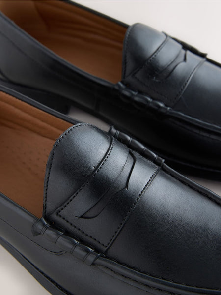 Next Black Mens Loafers