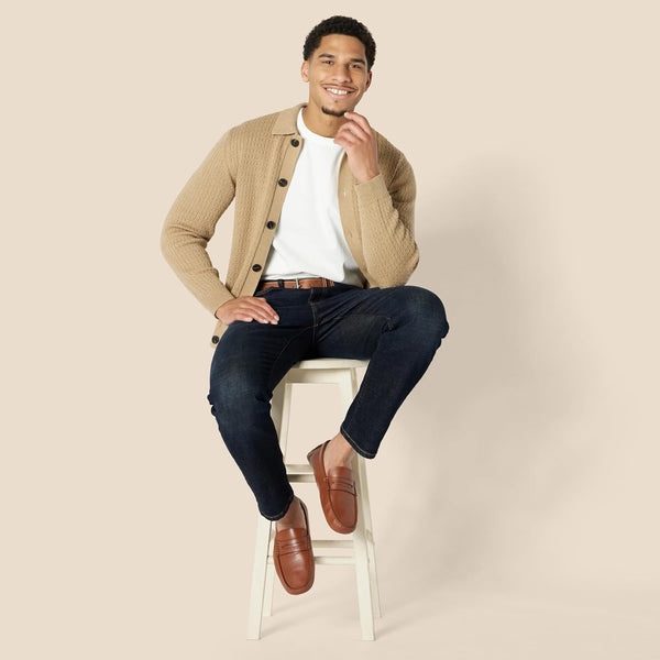 Amazon Essentials Brown Mens Loafers