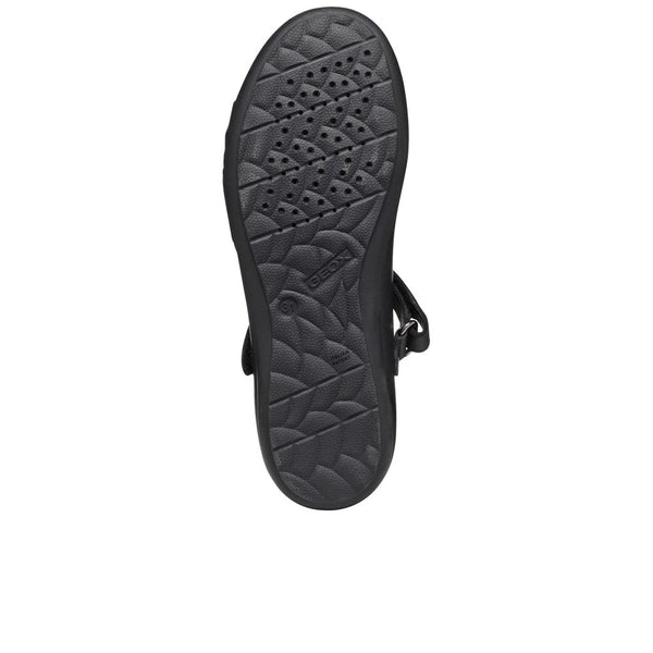 Geox Black Older Girls School Shoes