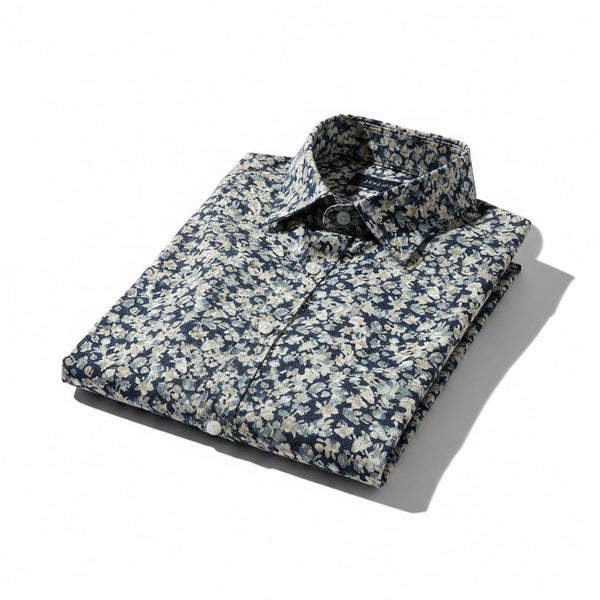 Jack & Jones Floral Long Sleeve Mens Shirt