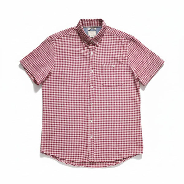 F & F Oxford Red Check Mens Shirt