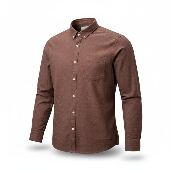 George  Brown Long Sleeve Mens Shirt