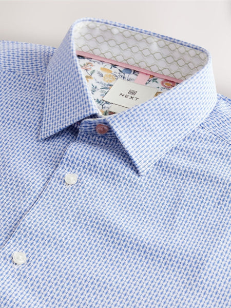 Next Regular Fit Long Sleeve Mens Shirt