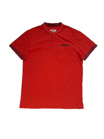 Joe Browns Red Grandad Mens T-Shirt