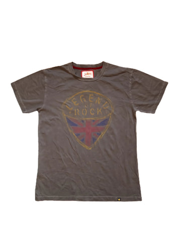 Joe Browns Grey Legends of Rock Union Jack Mens T-Shirt