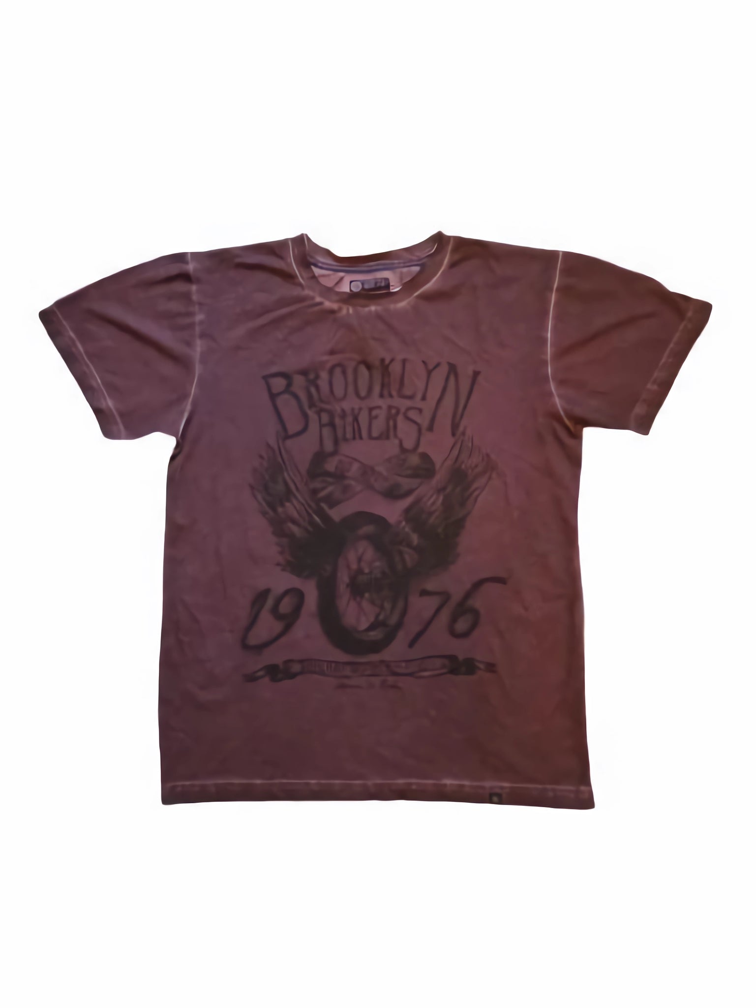 Joe Browns Dynamic Tees Brooklyn Bikers Purple Tie Dye Mens T-Shirt