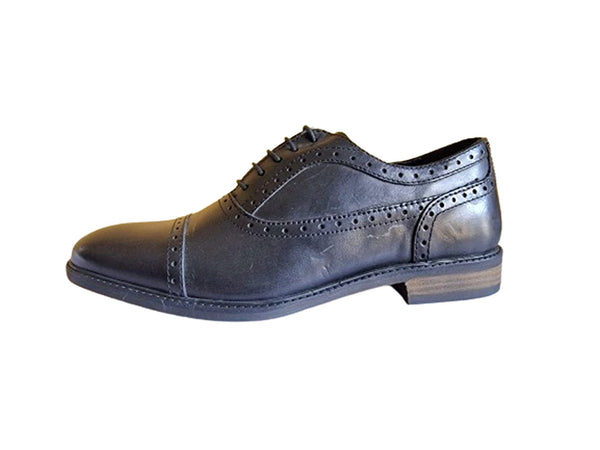 Next Black Semi Brogues Oxford Boys / Mens Shoes