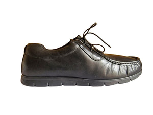 George Black Wallabe Leather Mens Shoes