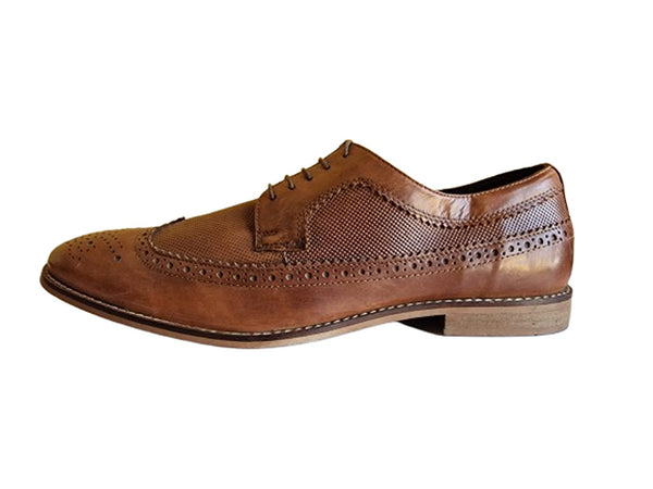 Next Tan Leather Brogues Mens Shoes