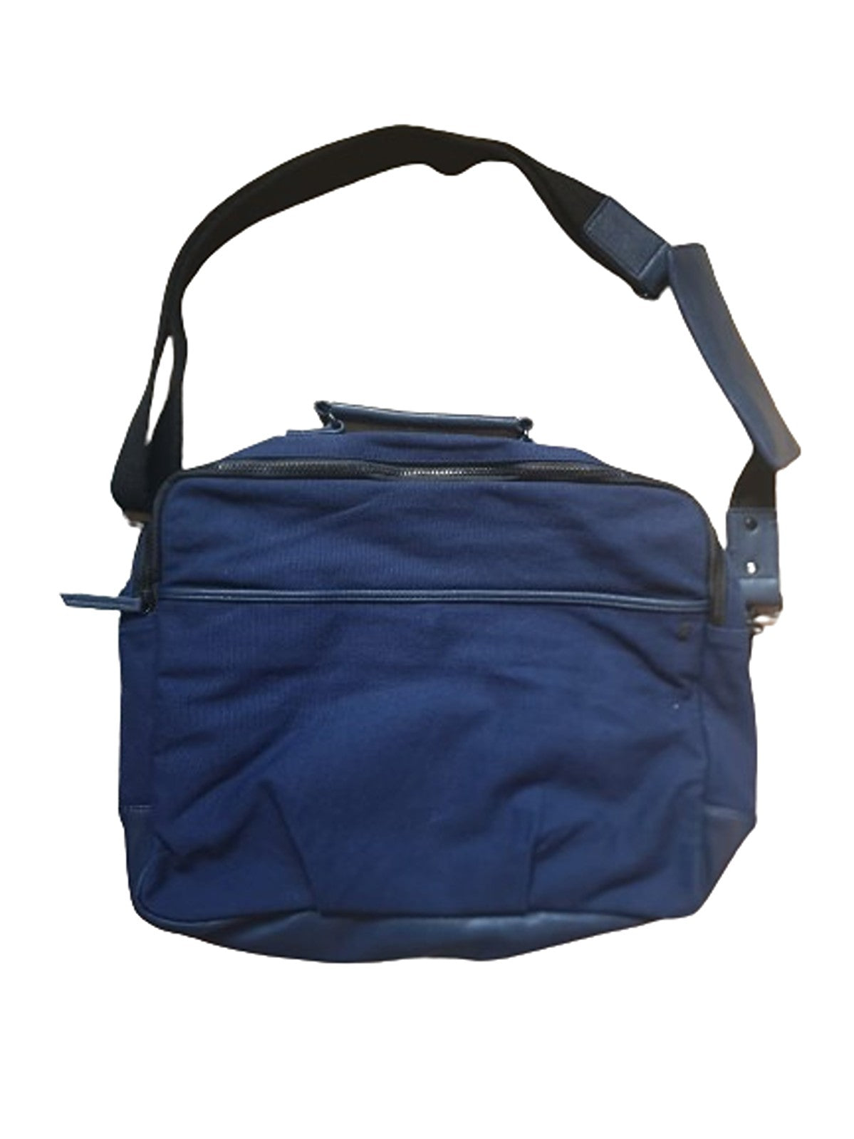 French Connection Mens Navy Blue Messenger Bag