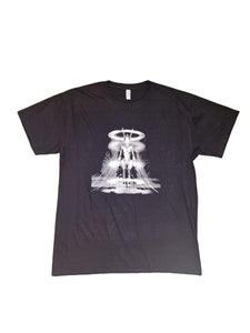 Tribal Black Celestial Space Robot Mens T-Shirt