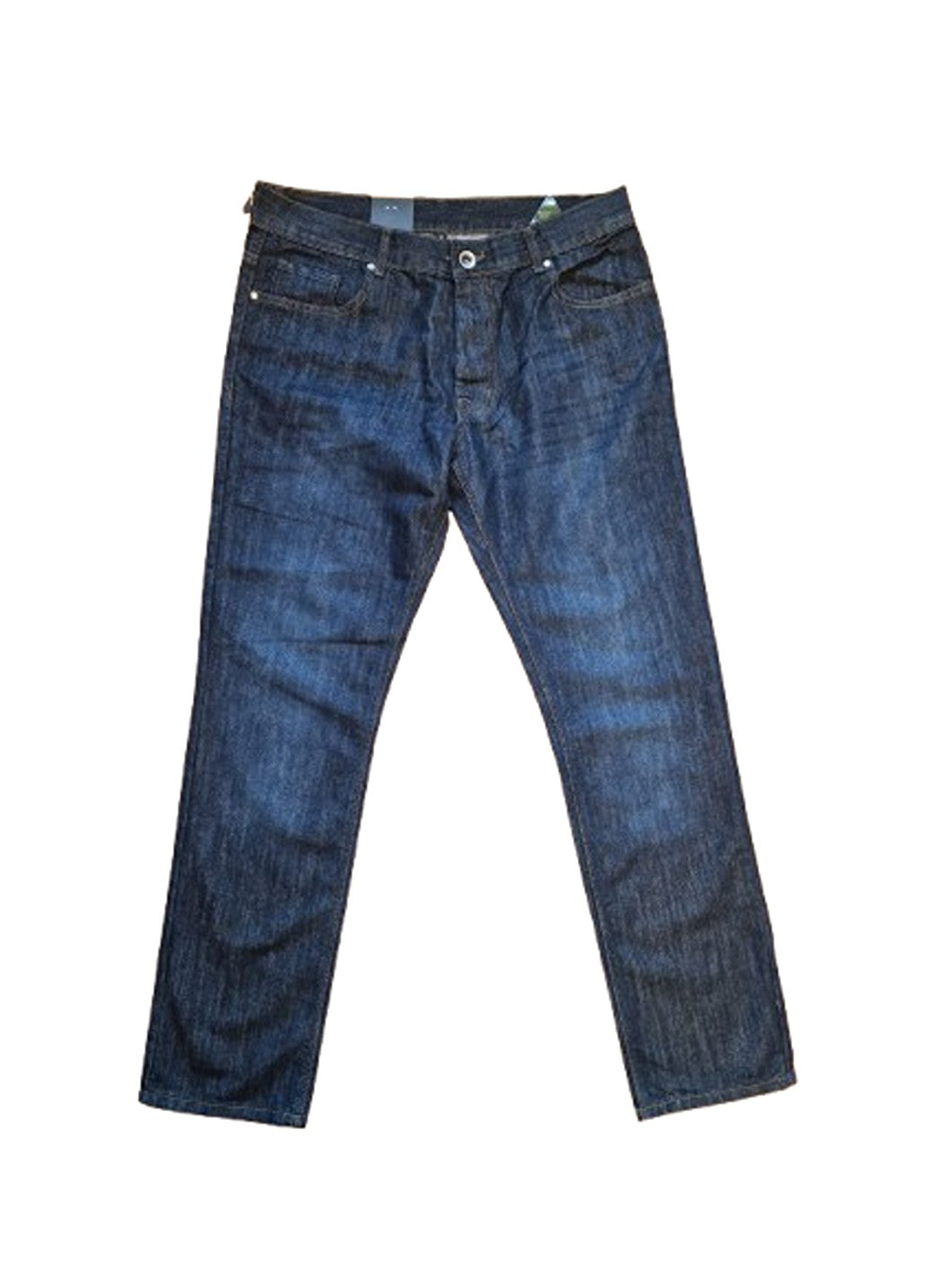 Enzo Indigo Blue Regular Fit Denim Mens Jeans