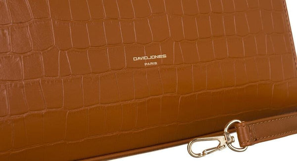David Jones Brown Womens Tote Bag