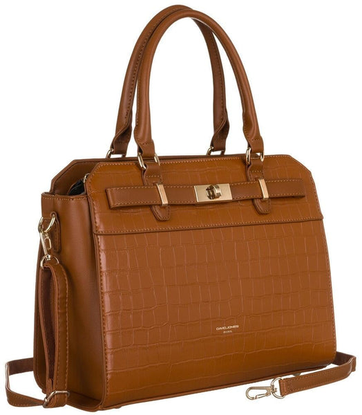 David Jones Brown Womens Tote Bag