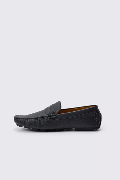 Brave Soul Black Embossed Mens Drivers