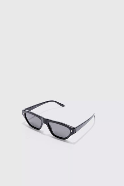 Boohoo Black Chunky Frame Mens Sunglasses