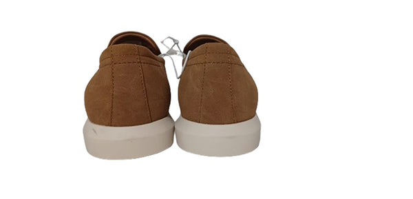 Guess Tan Brown Nubuck Suede Mens Loafers