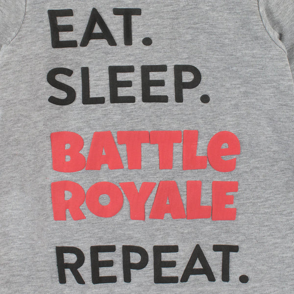 Battle Royale Black/Grey Older Boys Pyjamas