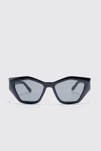 Boohoo Black Chunky Mens Sunglasses