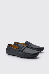 Brave Soul Black Embossed Mens Drivers
