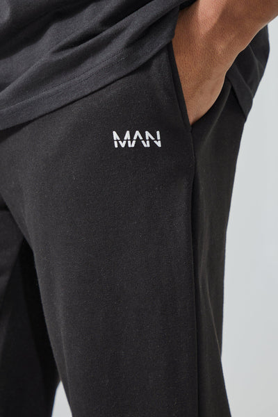 Boohoo Man Black Active Relaxed Man Dash Mens Jogger