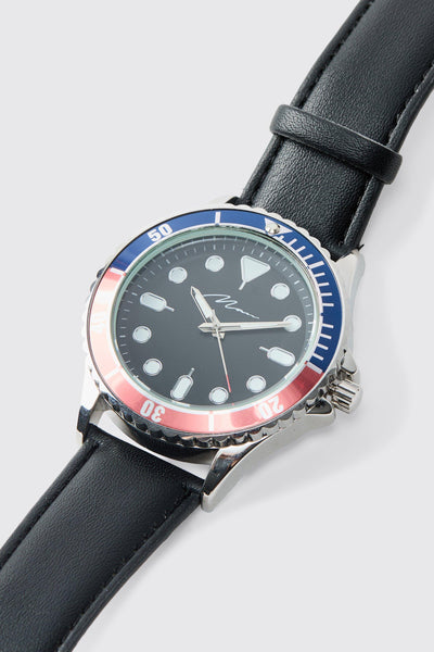 Boohoo Man Chronograph Style Mens Wrist Watch