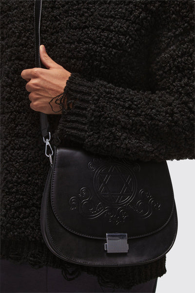 Boohoo Black Western Black Mens Cross Body Bag with