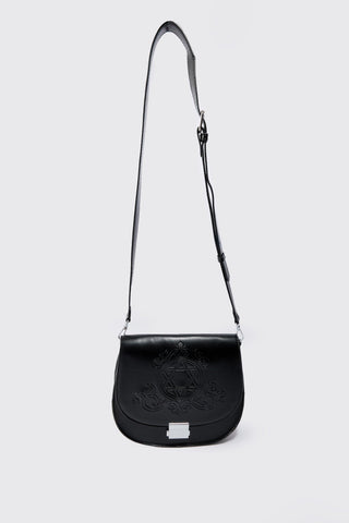 Boohoo Black Western Black Mens Cross Body Bag with