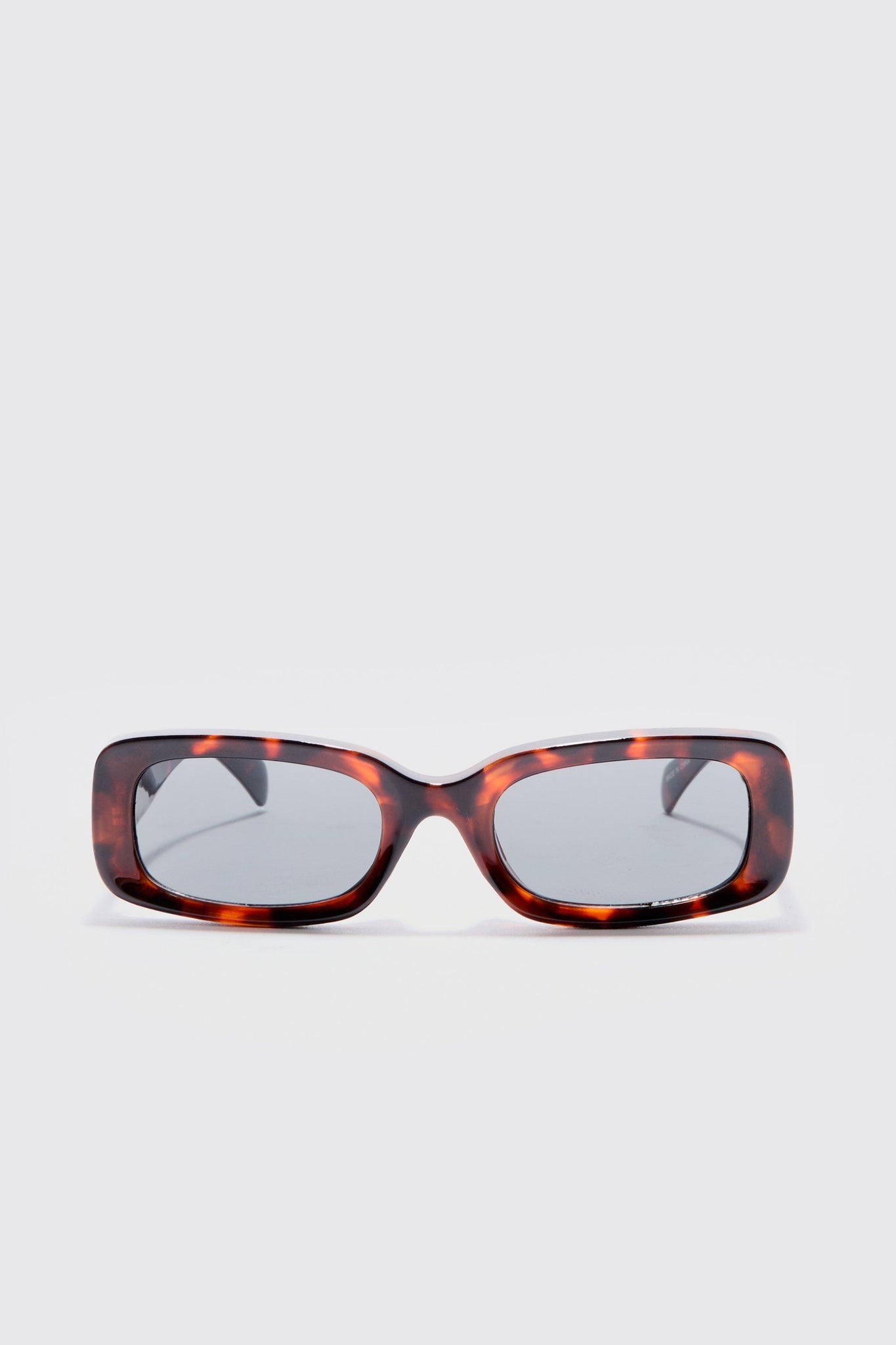 Boohoo Brown Chunky Tortoise Shell Mens Sunglasses