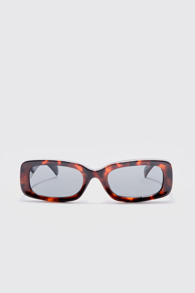 Boohoo Brown Chunky Tortoise Shell Mens Sunglasses