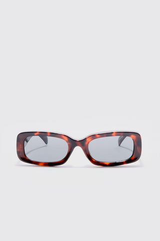 Boohoo Brown Chunky Tortoise Shell Mens Sunglasses