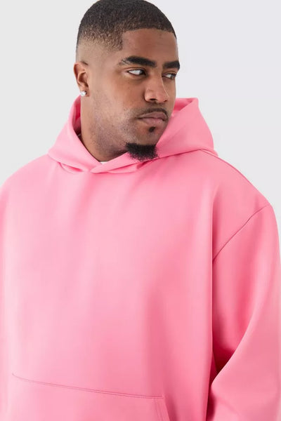 Boohoo Man PLUS OVERSIZED BOXY SCUBA MENS HOODIE