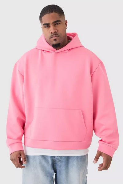 Boohoo Man PLUS OVERSIZED BOXY SCUBA MENS HOODIE