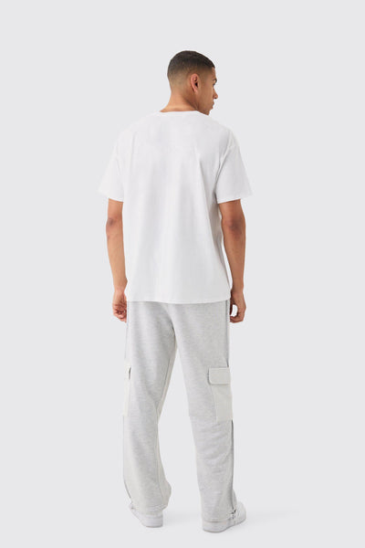 Boohoo White Oversized Xbox Gaming Logo License Mens T-Shirt