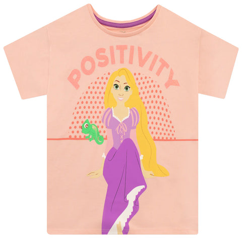 Disney Rapunzel Light Pink Positivity Baby Girls T-Shirt