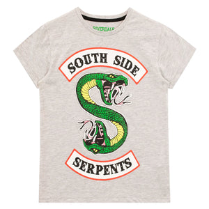 Riverdale Grey Southside Serpents Older Girls T-Shirt