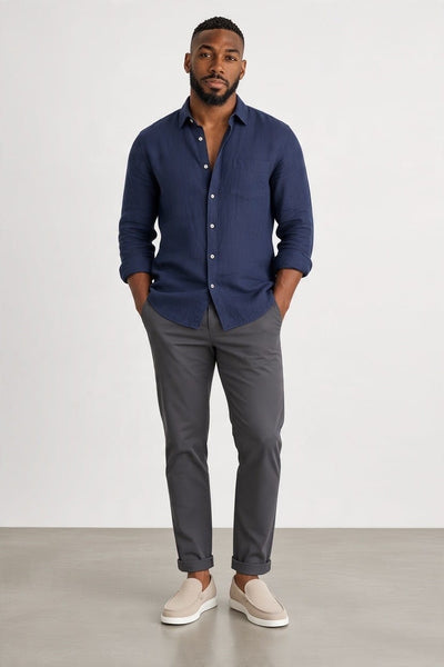 Benson Taupe Mens Shoes